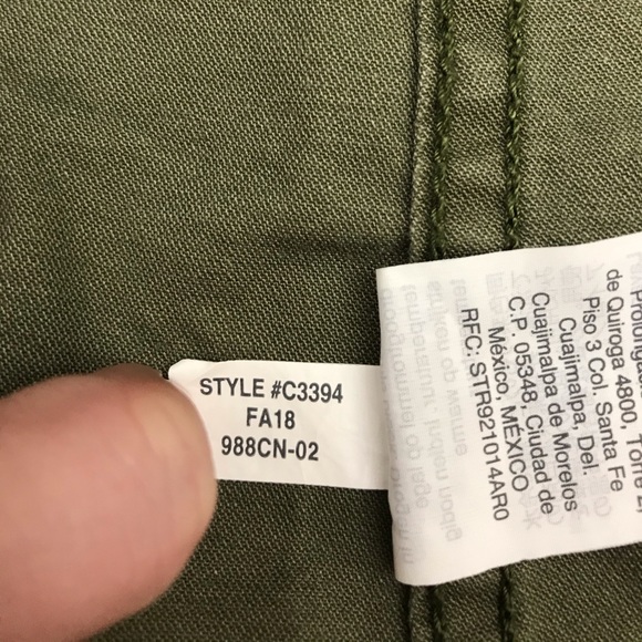 Madewell Fleet Jacket Olive Medium - Picture 6 of 6